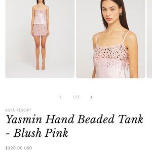 Asta resort NWT yasmin beaded top
SOLD OUT ONLINE